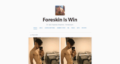 Desktop Screenshot of foreskiniswin.com